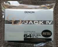 Cassete metal Type IV selada Denon