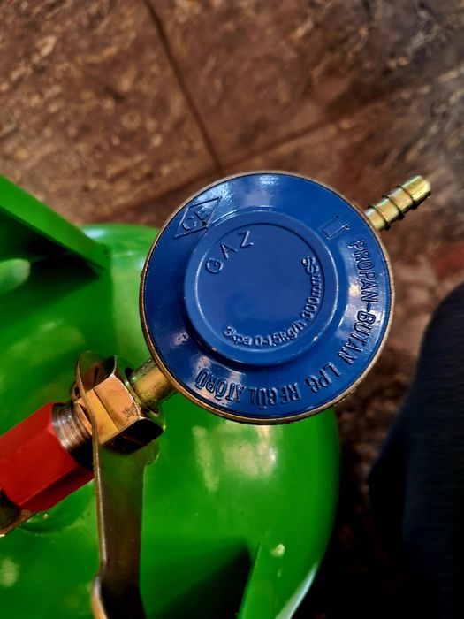 Газовий балон 12L комплектний кран + редуктор / Балон ПРОПАН пальник