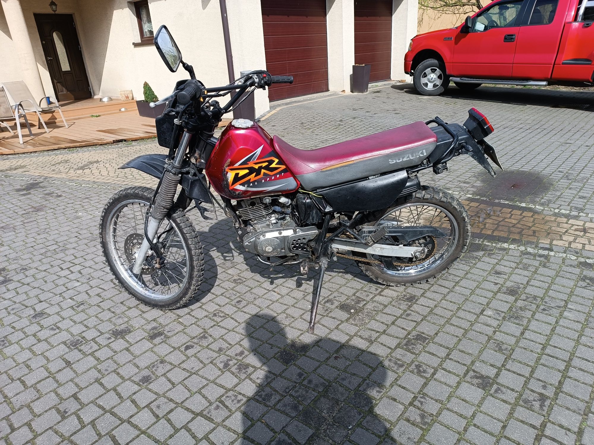 Suzuki dr 125 zamiana zamienię na motocykl quad cross prl auto bus