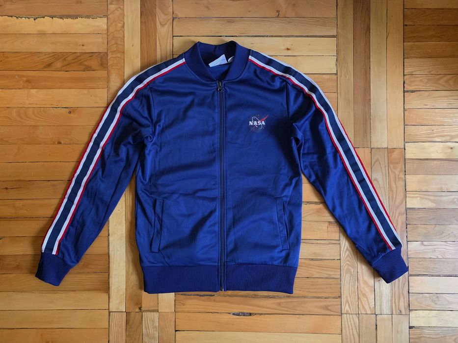 Классная спортивная кофта с лампасами Primark NASA оригинал