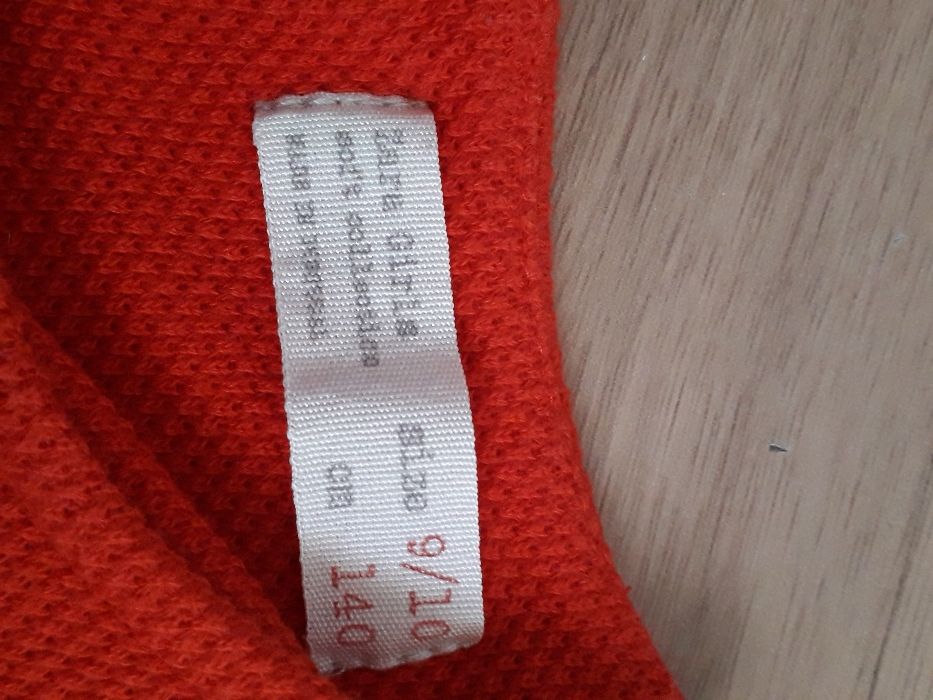 Vestido de Verão vermelho 9/10 Anos da Zara