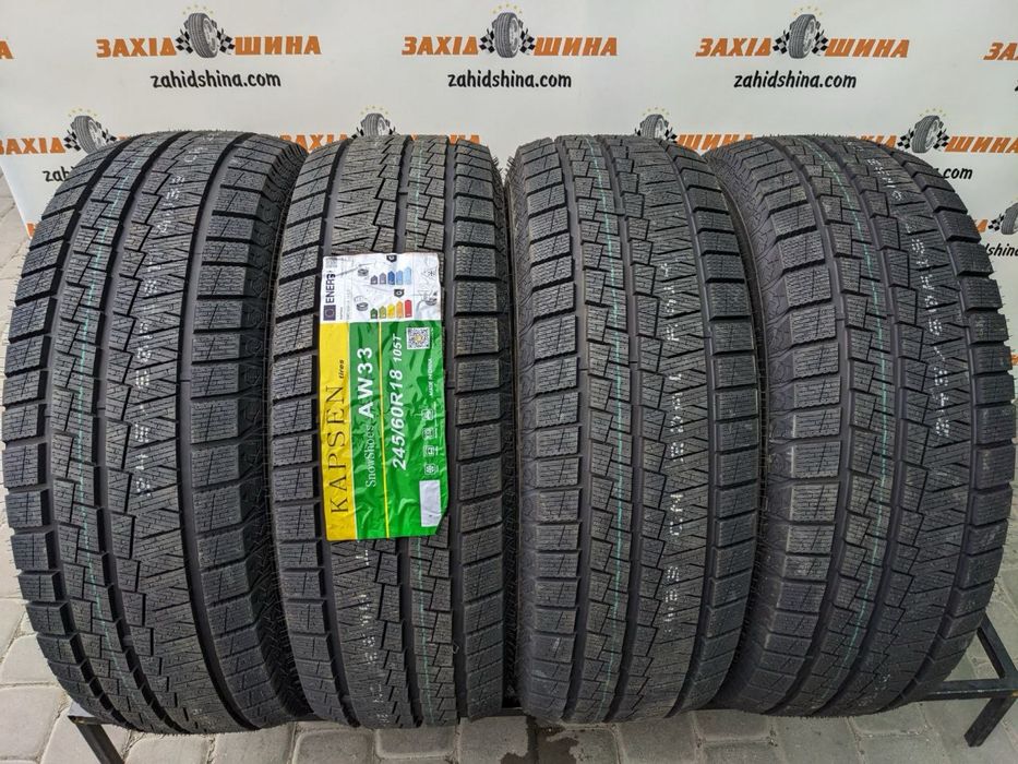 Зимові 245/60R18 Kapsen SnowShoes AW33 105T шини нові (4шт)