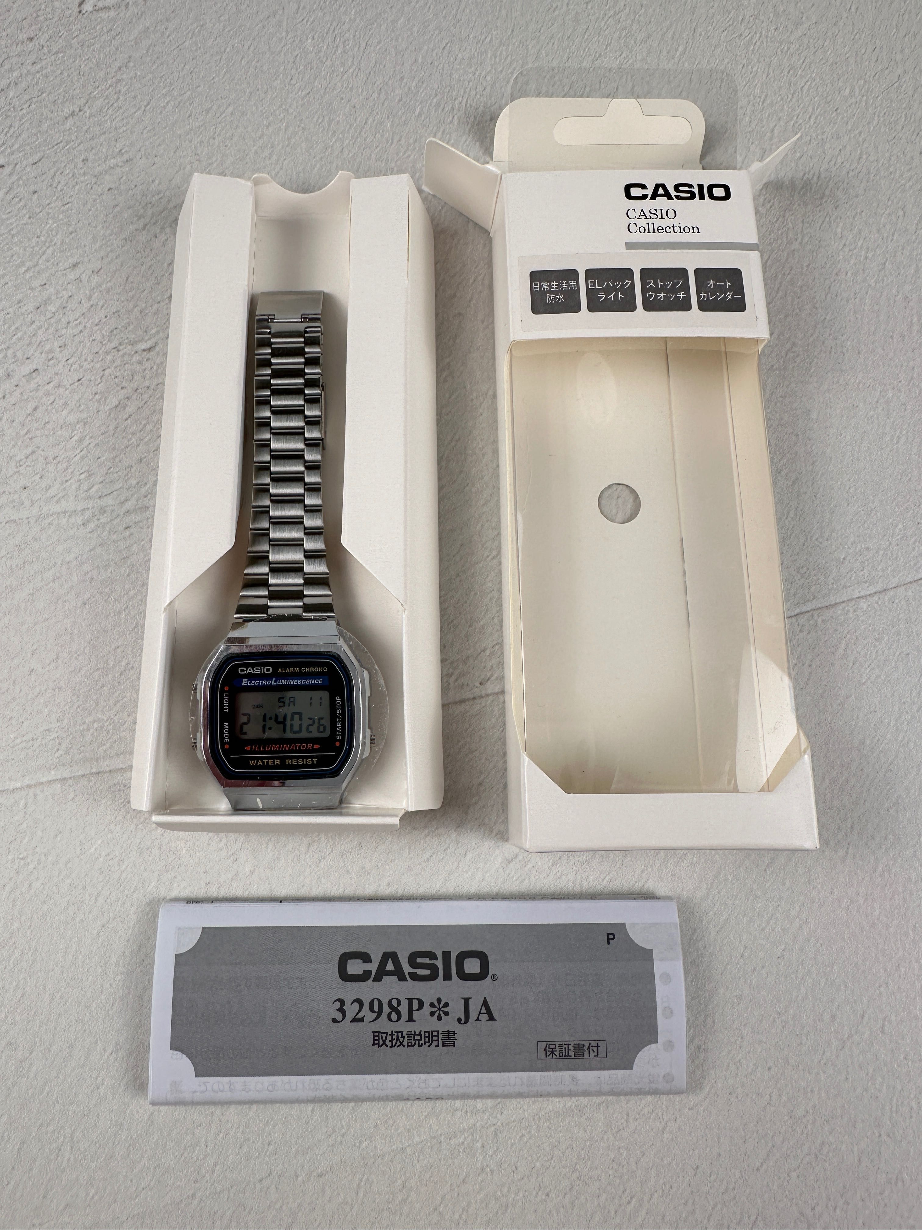 Часы Casio A168WA-1A2WJR из Японии, новые