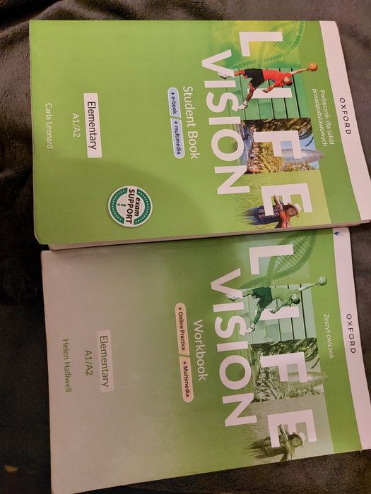 Life vision elementary A1/A2 komplet
