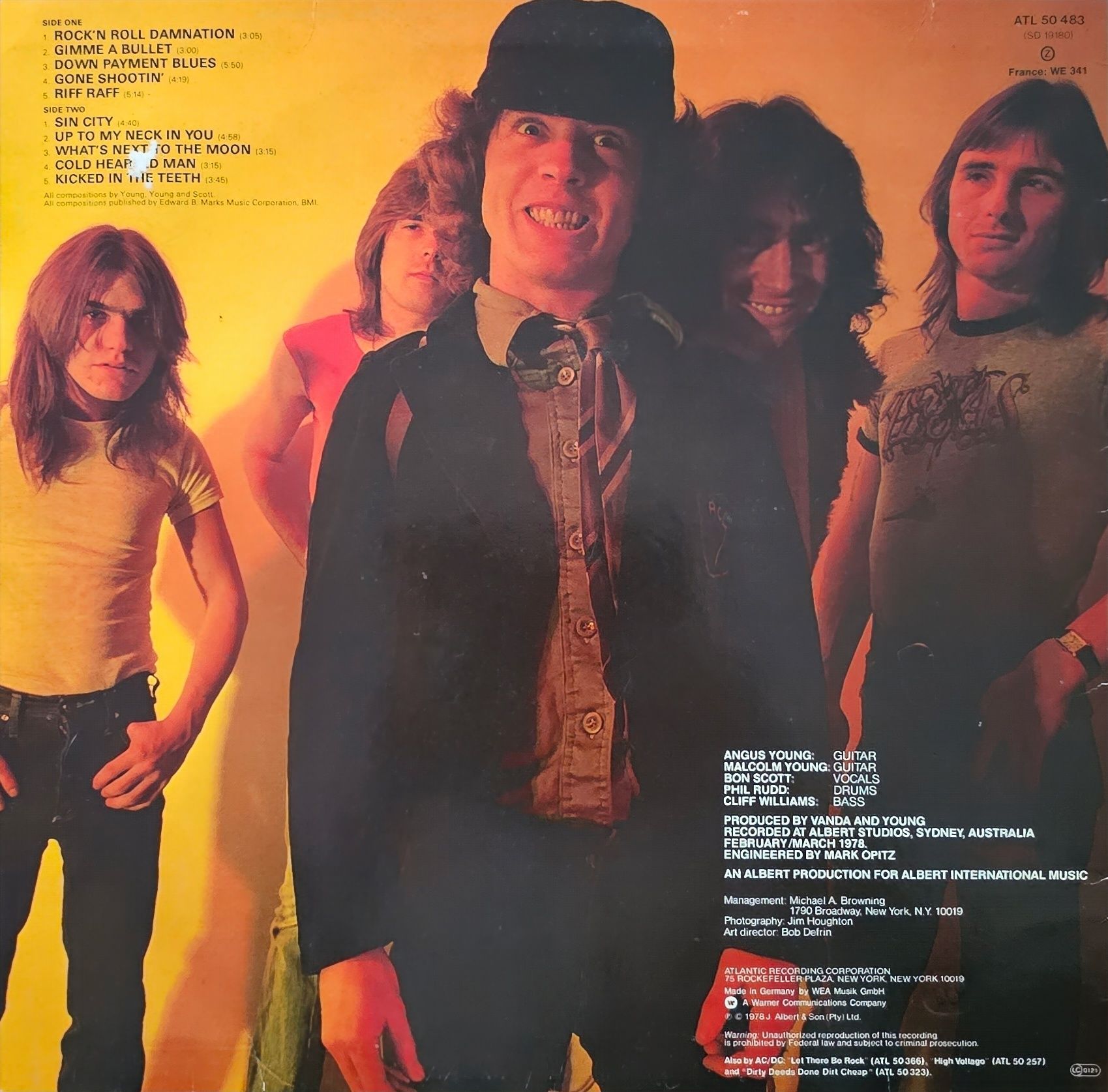 AC/DC Power Age vinyl