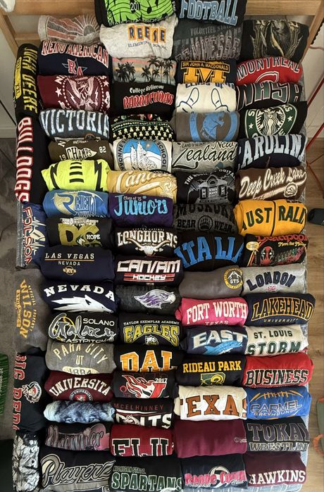 Lote 70x Hoodies/Sweatshirts