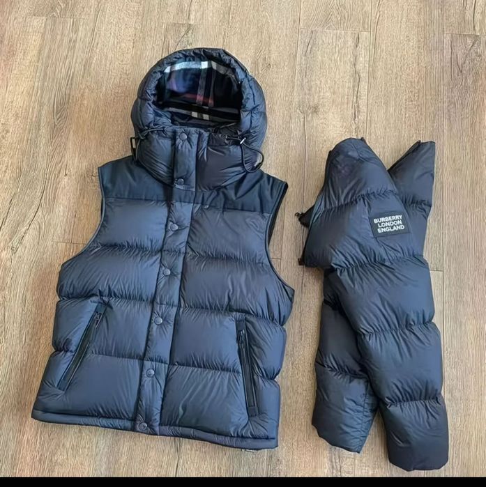 Пуховик жилетка Burberry ОРИГІНАЛ