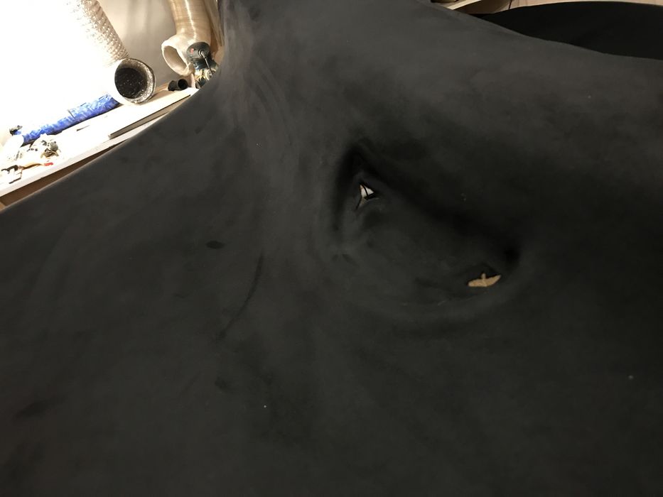 Залишок ЯКІСНА Корейська АЛЬКАНТАРА НАЛОЖКА (плотна, добре тягнеться)