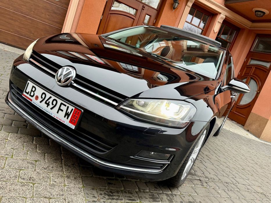 Volkswagen Golf Golf VII 1.4 TSI 122 KM 2013 Highline BiXenon Masaże Panorama Idealny