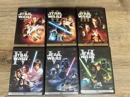 Kolekcja Filmów DVD - Star Wars - 6 części PL