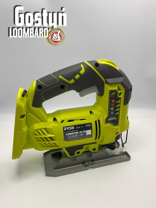 od Loombard Gostyń Wyrzynarka RYOBI R18JS-0 AKU 18V BODY