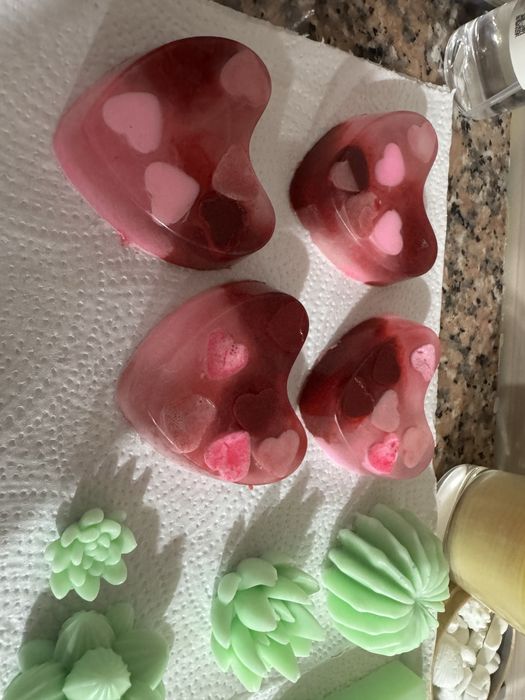 Sabonetes caseiros com cheirinhos tao bons!