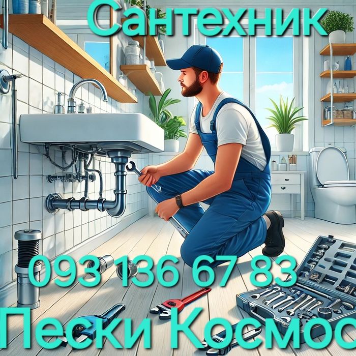 Сантехник !  Пески Космос Южный.
