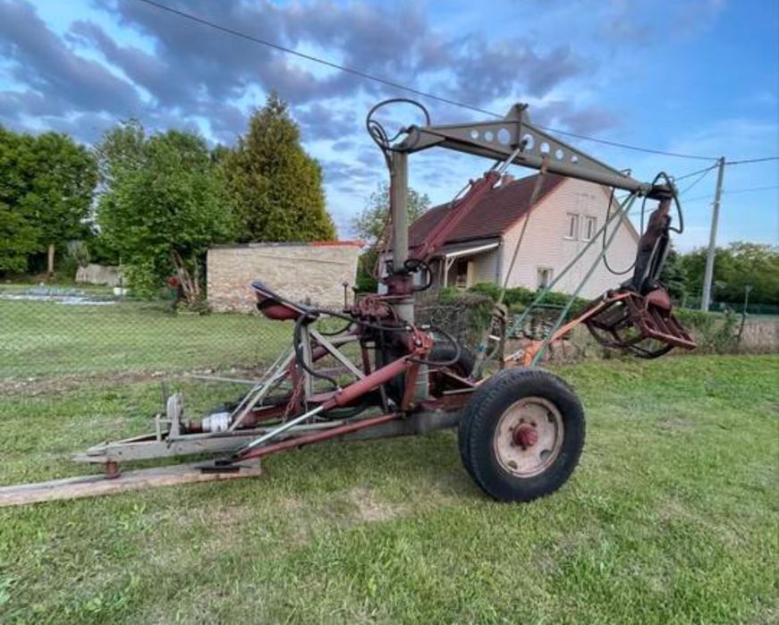 Przyczepa leśna cyklop trol do lasu transport ładowacz  drewna