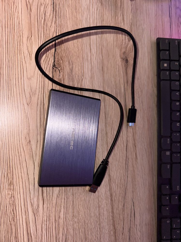 Kieszeń Natec 2.5" SATA - USB 3.0 Rhino Go – Stan idealny!