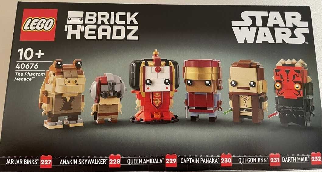 LEGO Star Wars 40676 A Ameaça Fantasma BrickHeadz