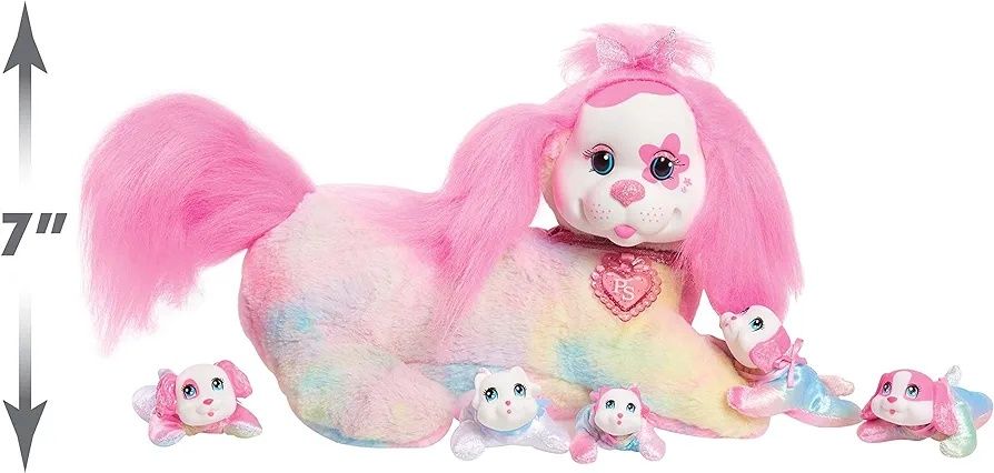 Вагiтне щеня , беременная собачка с сюрпризом Blossom Plush Just