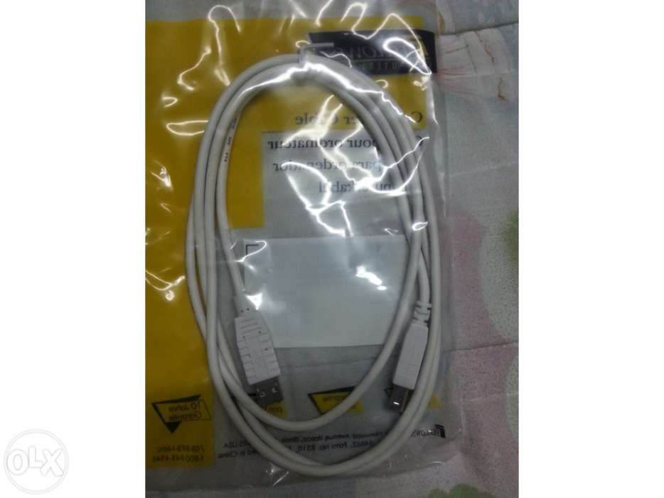 Vendo cabo usb de impressora + extensões + cabo mini-usb + micro-usb +