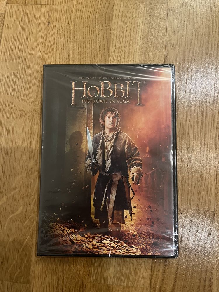 Płyta DVD Hobbit pustkowie smauga NOWA w folii