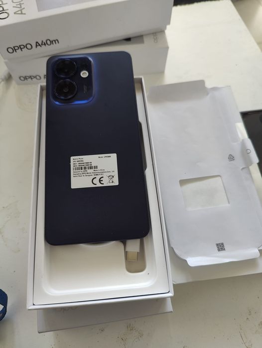 Oppo A40M 8G Ram e 256G memória
