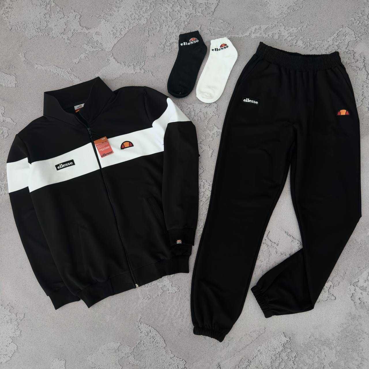 Чоловічий спортивний костюм еліс Ellesse [S,M,L,XL,XXL] + шкарпетки