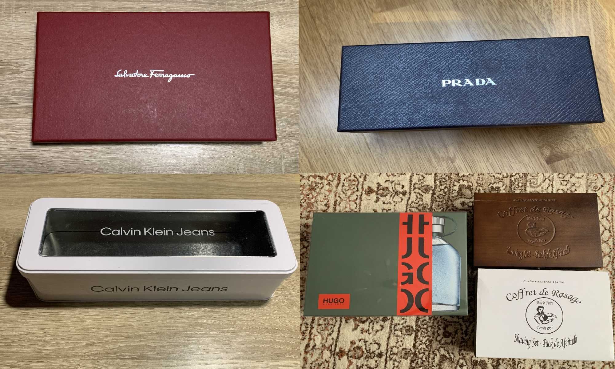 Коробка упаковка Hugo Boss Osma Salvatore Ferragamo Calvin Klein Prada