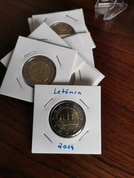 Moeda comemorativa UNC 2€ - Letônia 2014
