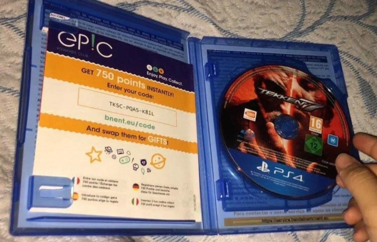 Jogo PS4 - Soulcalibur 6 e Tekken 7