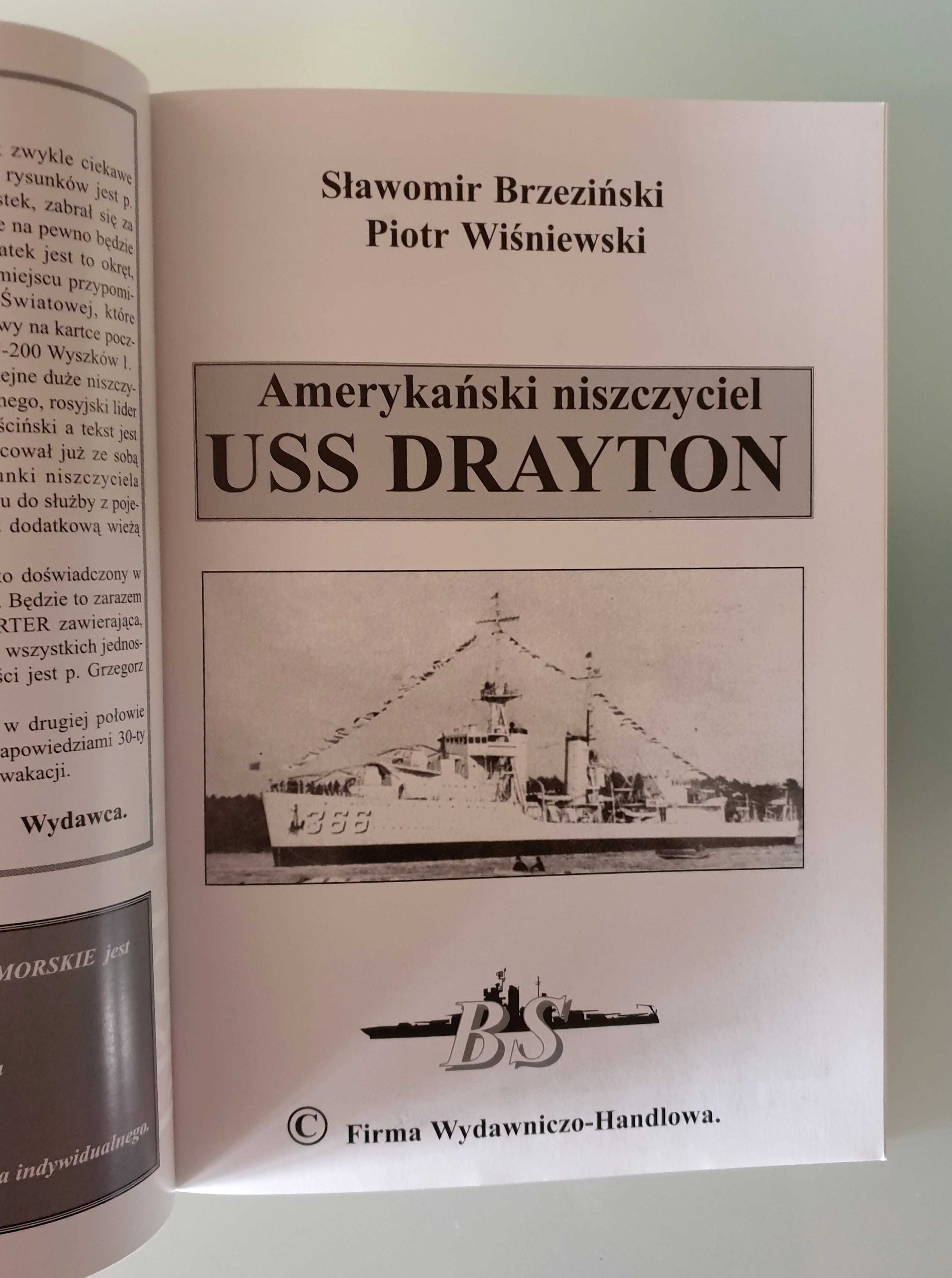 Profile Morskie 28 - Amerykański niszczyciel USS Drayton klasy Mahan