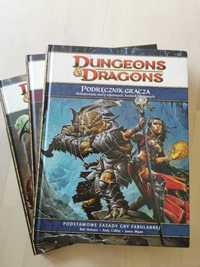 Dungeons & dragons 4e (D&D 4.0)- zestaw podręczników podstawowych