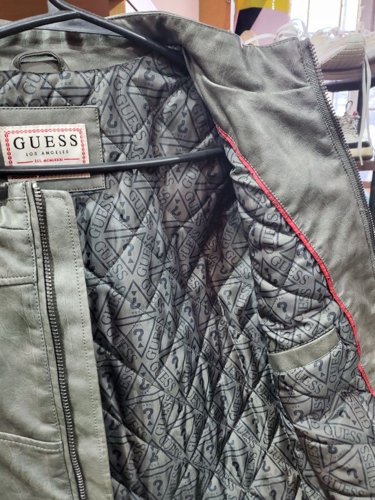 Куртка кожаная Guess