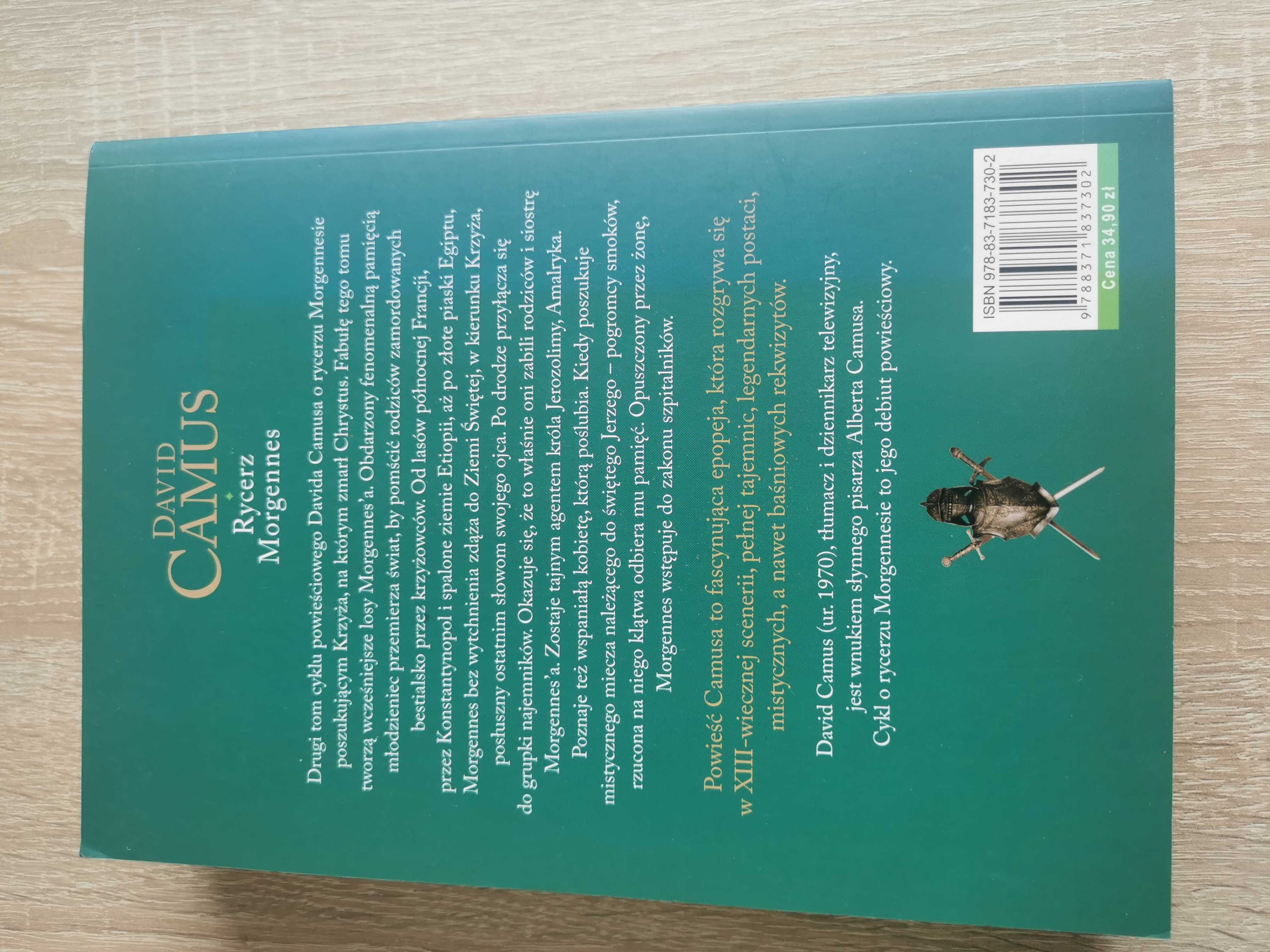 David Camus. Rycerz Morgennes. Miecz Królów Jerozolimy.