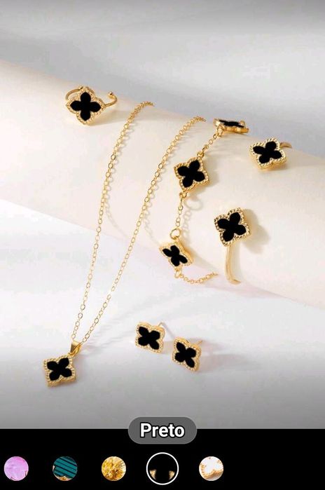 Jóias em aço inoxidável