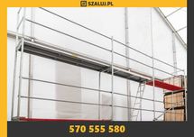 Rusztowanie ewelacyjne P70 Jak Plettac Zestaw 54m2 8x9m Gwarancja
