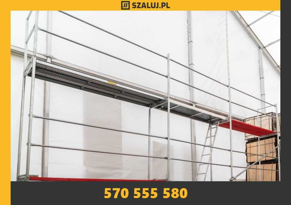 Rusztowanie ewelacyjne P70 Jak Plettac Zestaw 54m2 8x9m Gwarancja