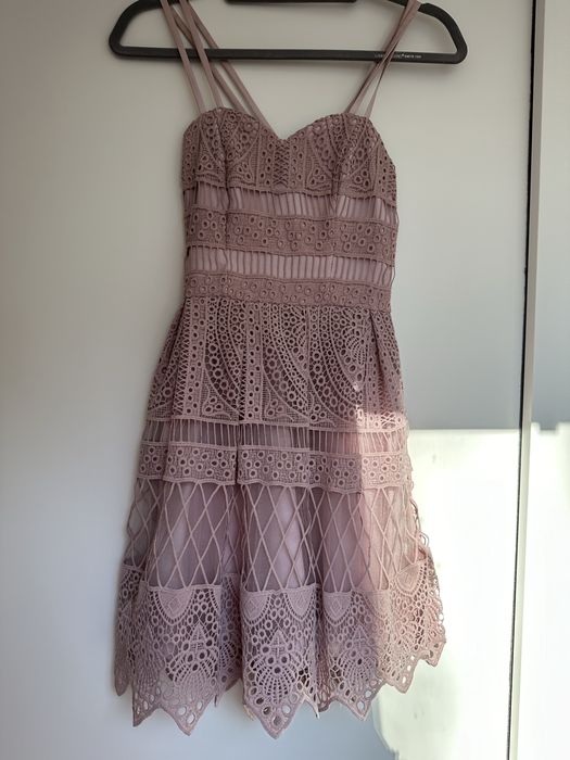 Sukienka suknia wizytowa ślubna świadkowa Chi Chi Lindon 6 xs 34