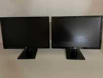 Dois Monitores HP 20kd 19.5” – Excelente Estado!