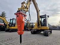 Młot hydrauliczny wyburzeniowy 320 kg Rammer BR555 koparka 3,2 - 8t