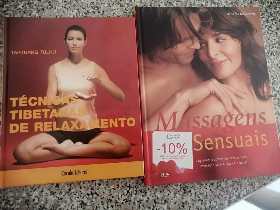 Livros de massagem e ralaxamento