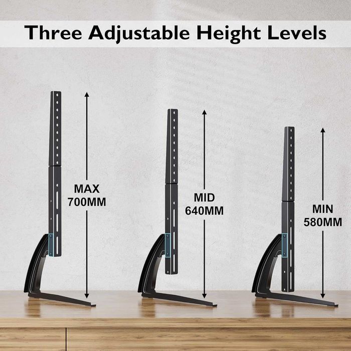 Bontec TV02-V04 Uchwyt na telewizor Stojak TV podstawa Nogi 22-65''