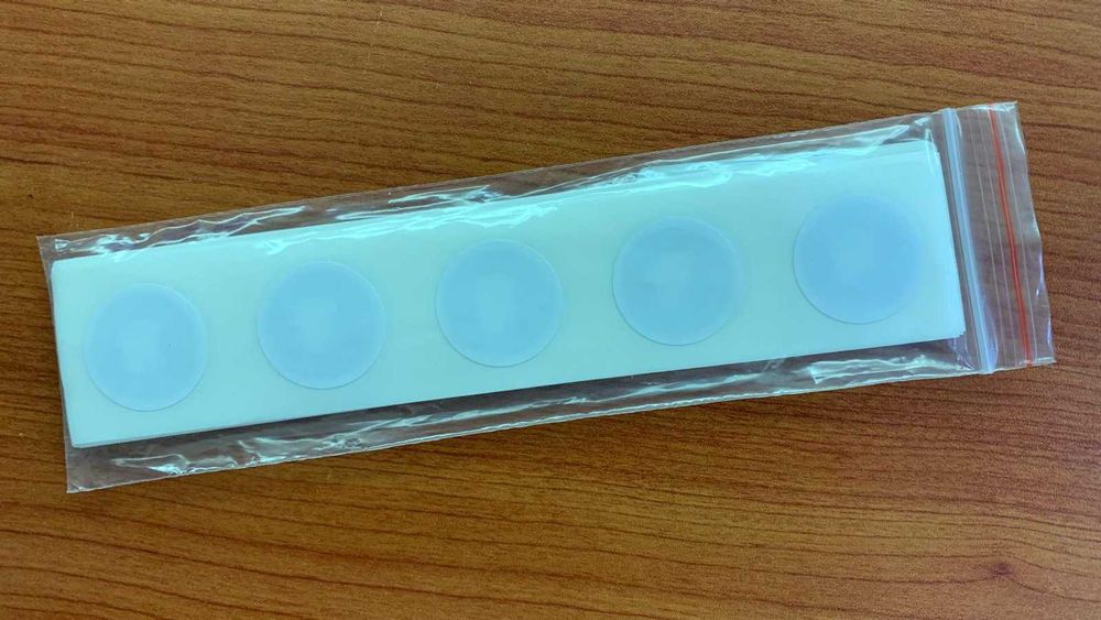 Pacote 100 Tag Autocolante NFC213