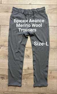 Свободные брюки спортивного стиля Aeance Merino Wool Trousers