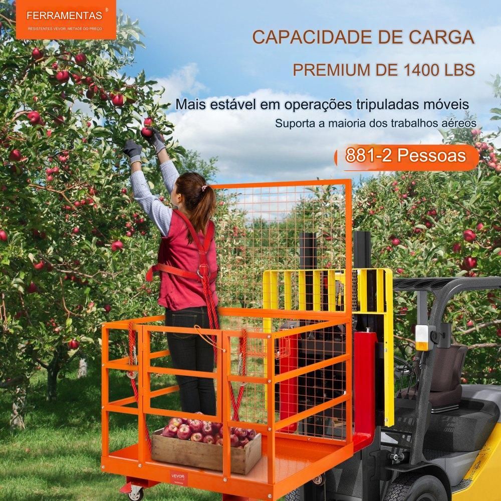 Gaiola de Segurança para Empilhador - 635kg