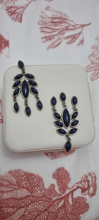 Brincos Azul Marinho