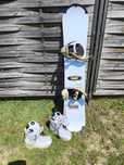 deska snowboardowa + buty