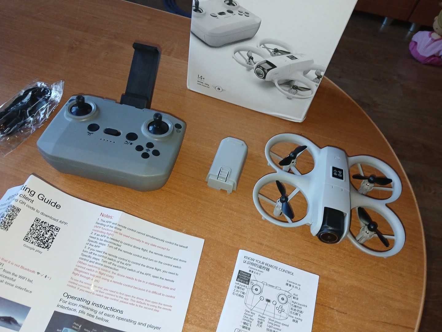 Xiaomi Dron Mini i1pro 4K ruchoma kamera zdalnie góra dół FPV WiFi