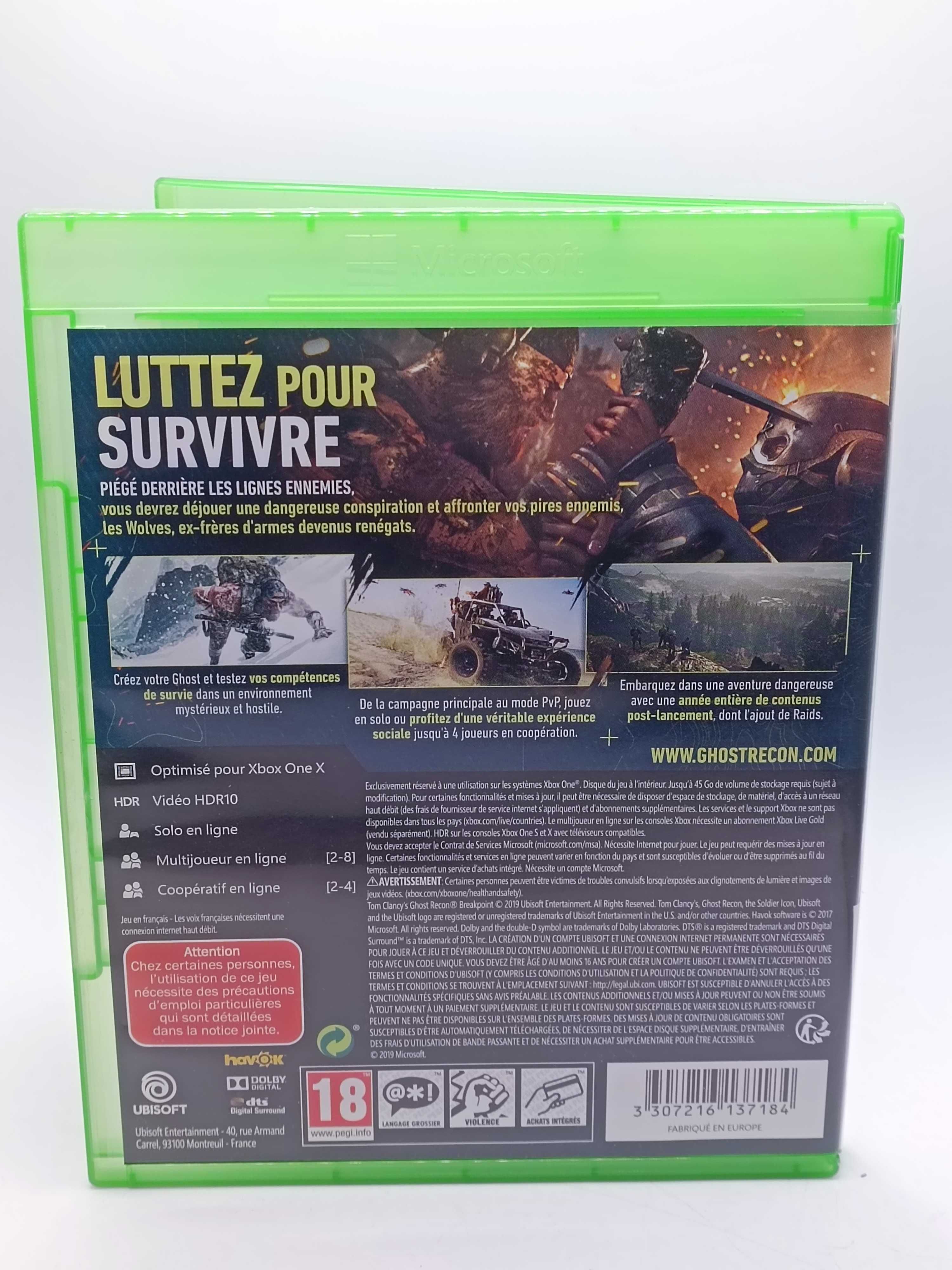 GRA Tom Clancy's Ghost Recon Breakpoint Na XBOX ONE 133/02/25s
