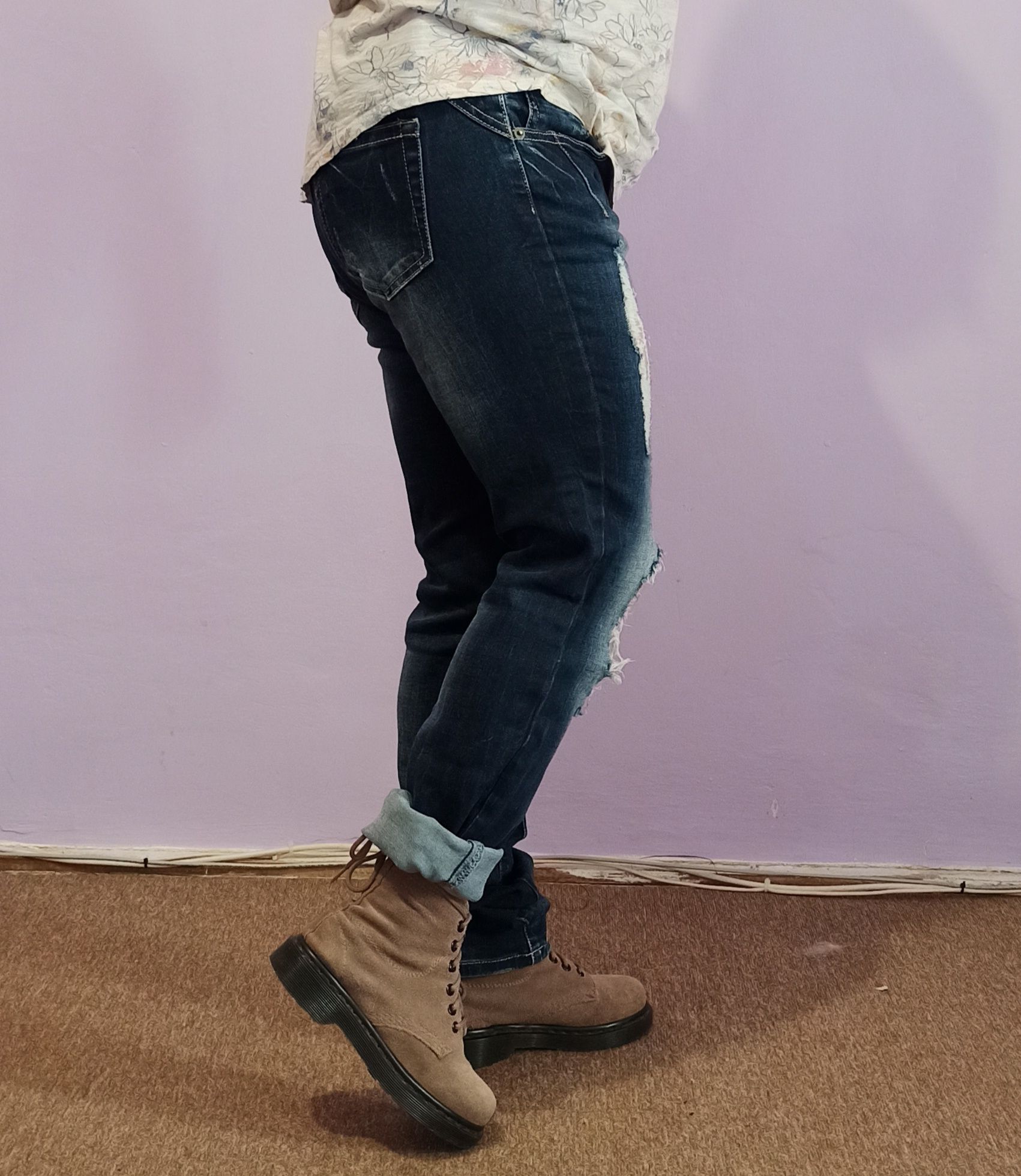 Сині джинси(розмір L)
