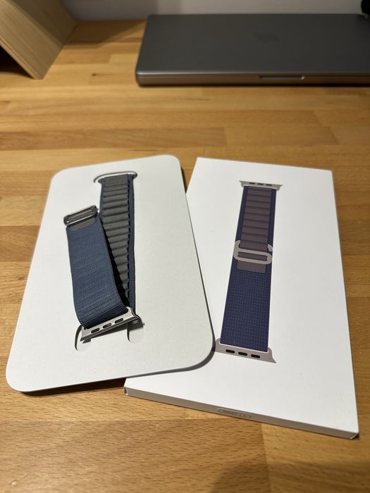 Opaska Apple Alpine Loop Blue - rozmiar L