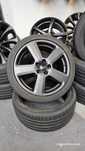 Alufelgi Audi 5x112/18 opony letnie Continental 225/40/18-zamiana